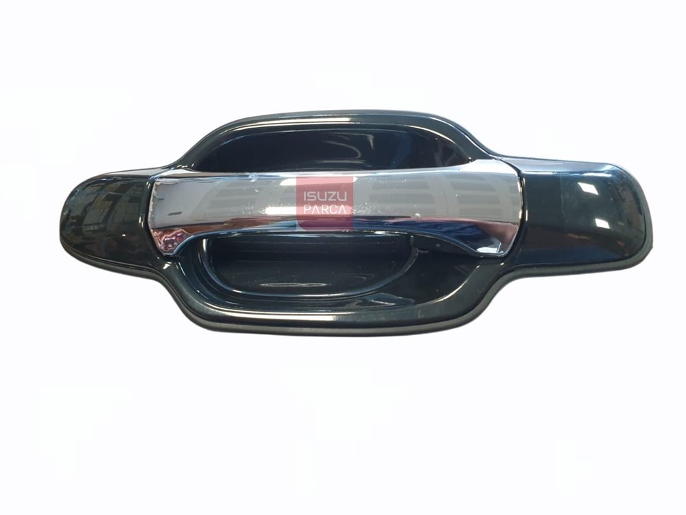 D-max Kapı Kolu Dış Arka Yarı Krom Siyah Sol