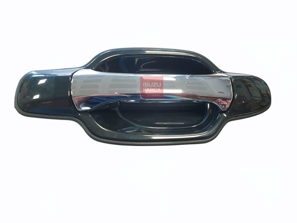 D-max Kapı Kolu Dış Arka Yarı Krom Siyah Sağ