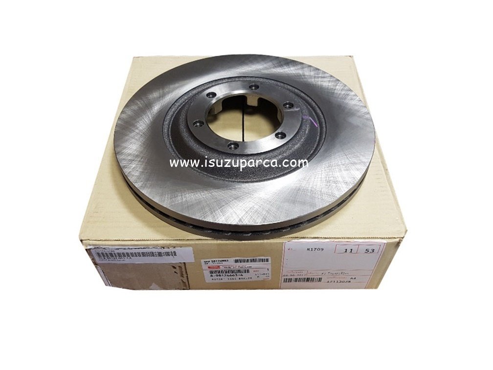 D-max Fren Diski 4x2 LS / 4x4 2012- ve Sonrası Orijinal (1 adet)