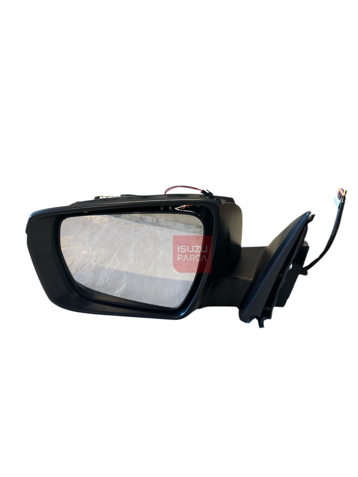 D-max Ayna Siyah Dış Elektrikli Sol V-Life 2020- ve Sonrası (Sinyalli) (Otomatik Katlanmalı Robot Ayna)